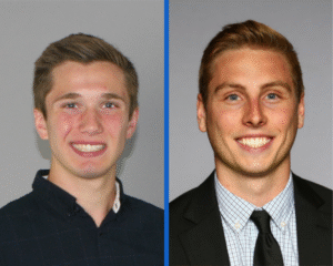 Jon May, Project Engineer, on left and Kyle Edsey, Sales Engineer, on right