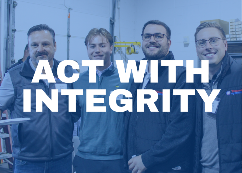 Act With Integrity